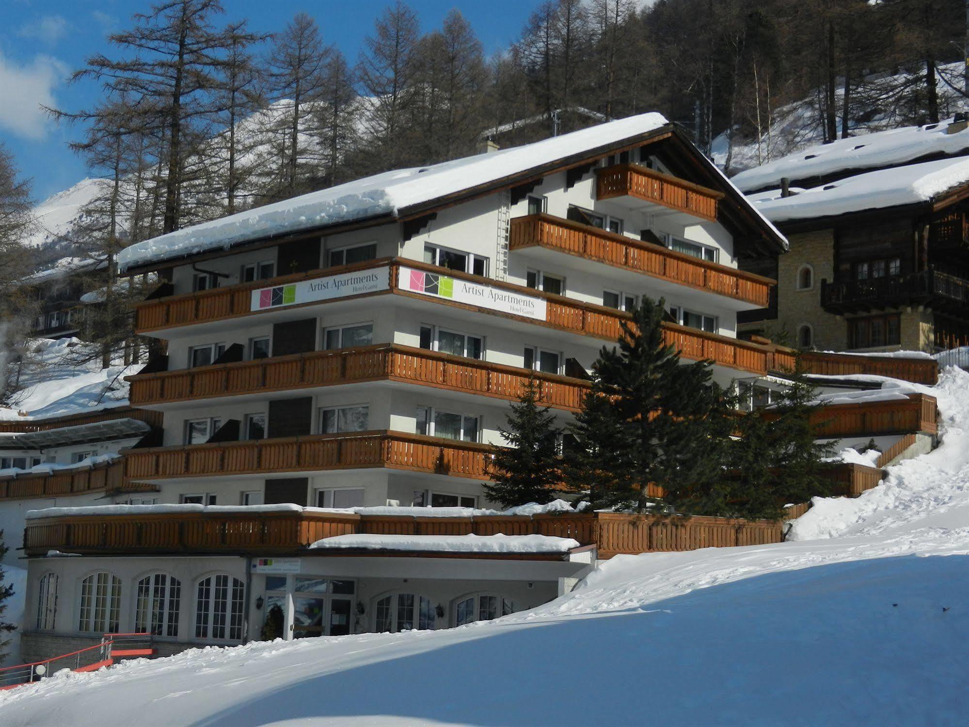 Artist Apartments & Hotel Garni Zermatt Esterno foto